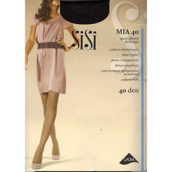 Колготки Sisi 40 Mia Nero 5XL (матовые эластичные с шорт. и комфорт. швами)