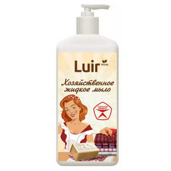 Мыло хозяйственное жидкое с дозатором 1л Luir