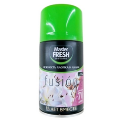 Сменный баллон Освежитель воздуха Нежность хлопка и лилии 250 мл Master FRESH