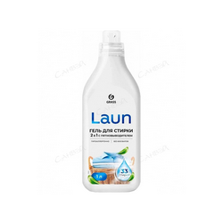 Laun Гель д/стирки 2 в 1 с пятновыводителем 1л Laun (флакон 1000 мл)