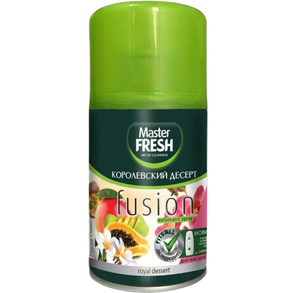 Сменный баллон Освежитель воздуха Королевский десерт 250 мл Master FRESH